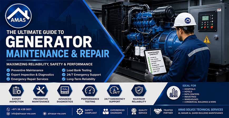 The Ultimate Guide to Generator Maintenance & Repair